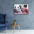 5D DIY Full Drill Diamond Painting Panda Cross Stitch Embroidery Mosaic Kit