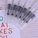6Pcs Refillable Water Color Soft Painting Brush Marker Watercolour Drawing PenLJ