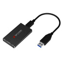 USB 3.1 HDD Enclosure External Enclosure HDD Enclosure Case With Cable For Msata