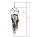 Black Dream Catcher Hanging Home Baby Room Wall Decor Ornament Intree Shape ME