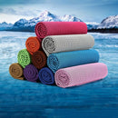 Summer Ice Cold Cool Towels Cooling Towel for Sport Running Jogging Gym (Ge V2P4
