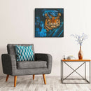 5D DIY Full Drill Diamond Painting Leaf Tiger Cross Stitch Embroidery Craft
