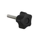 Screw on type star head Thumbscrew Locking screw Grip M6 x 30mm O1V4