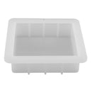 Large Cavity 1100ML Square Cube Silicone Soap Mold Easy Removal Handmade Loaf