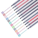 12 Color Gel Pen Set Art Glitter Pens Neon Coloring Ink Painting Craft 0.5mm