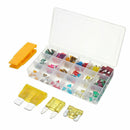 165Pcs Fits For Auto Car ATC Mini Blade Fuse Assortment Kit Set Box 1-40 Amp