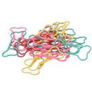 Metal Paper Clips 24 Pieces in PVC Box Bone Z7B8