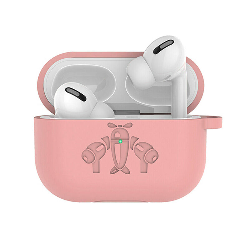 Wireless Headset Shell Silicone Anti-drop Protective Case Cover for AirPods Pro