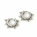 1 pair 16 mm Stainless Steel Rivets Small Earrings E4J5
