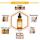 30ml Natural Vitamin C Skin, Face Serum + Anti Ageing & Retinol, Vit U6Z7
