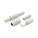 10Pcs 5.5x2.5mm Male Barrel DC Power Socket Jack Plug Practical Brand New wer