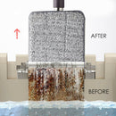 Microfiber Flat Wooden Floor Mop Automatic Spin Mop Pad