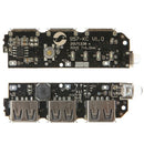 DIY 5V 2.1A 3 USB Power Bank Battery Charger Module Circuit Board Step Up Boost
