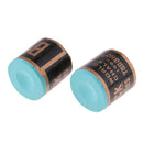 2Pcs Cue Tip Chalk For Snooker, Pool, Billiard Tables, Club Supplies - Green