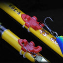 Fishing Hook Keeper Fishing Rod Lure Bait Safety Holder Plastic Hanger Fish V7I2