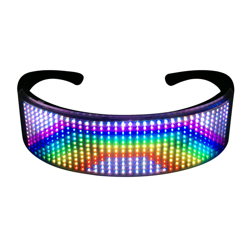 Smart LED Sunglasses Glasses Club Party Light Up Glowing Eye Glasses Sports