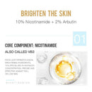 Daralis 10Ml Nicotinamide Face Serum Whitening Facial Essence For Skin Care