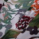 Women Chiffon Kimono Cardigan Floral Print Asymmetric Boho Loose Outerwear A
