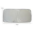 Jumbo Foldable Rear Front Car SUV Window Sun Shade Auto Visor Windshield Cover