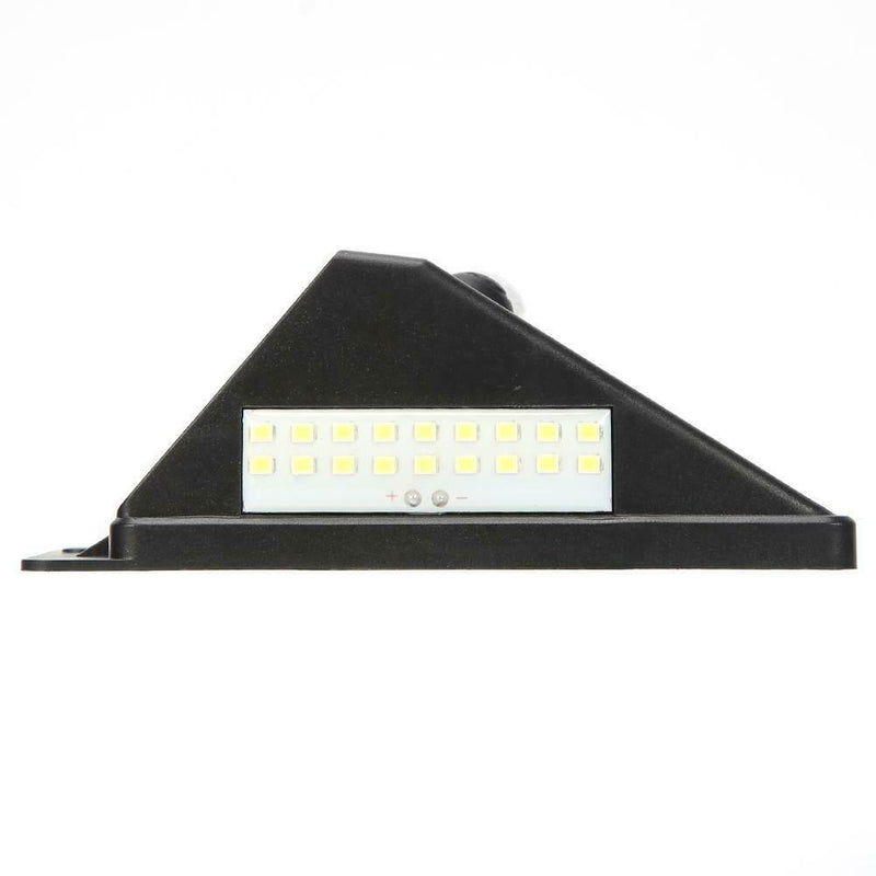 3pcs 100LED Solar Power Motion Sensor Wall Light Outdoor Garden Yard Lamp A
