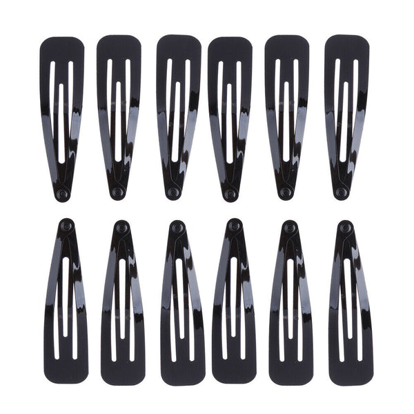 12pcs Black Girls Hair Clips Hairpins Hairgrip Barrettes Accessories #gib