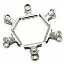 20 Pcs Large 63mm Metal Binder Clips Food Bag Clips 1-Inch Capacity Bulldog