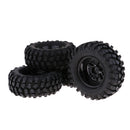 96mm RC Wheel Tires for D90 F350 SCX10 1:10 RC Crawler Car Buggy Accessories