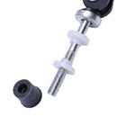 Black Bicycle quick release seat post clamp binder 6 x 55mm rod I3N1