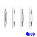 4x White Car Door Edge-Scratch Anti-collision Protector Guard Strip Universal