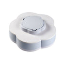 Rotary Type Melon Seed Nut Bowl Table Candy Snack Dry Fruit Holder Storage  Q6U9