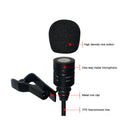 3.5mm Handsfree Speeching Portable lavalier Clip Microphone For Lecture Teac Hn