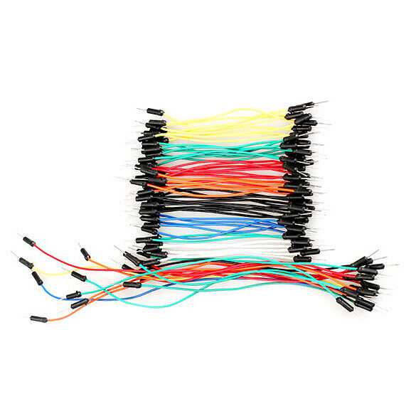 65PCS Male to Male Solderless Breadboard Jumper Cable Wires for Arduino New