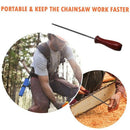 Chain Saw Sharpening Kit Chainsaw File Tool Chainsaw Sharpener File Guide B