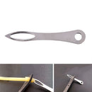 Stainless Steel Slingshot Rubber Band Tied Assistant Accessory Durable Tactic lj