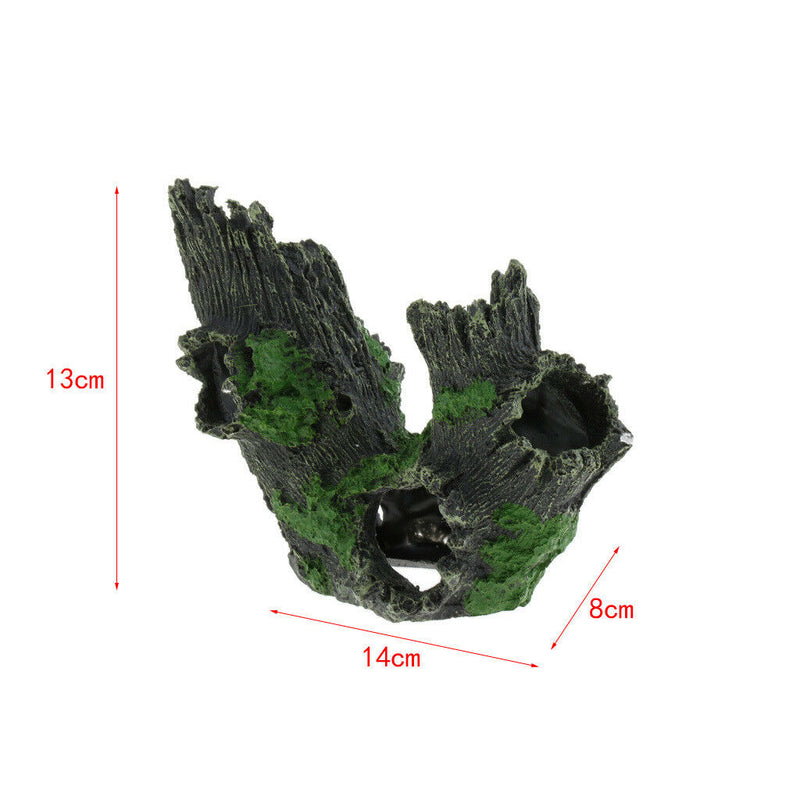 Reptile Lizard, Centipede, Spider Hideout Terrarium Trunk