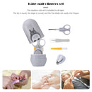 4pcs Animal Cartoon Baby Barrel Nail Clippers Set Baby Safety Nail Care Kit