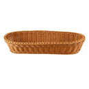 Braided Storage Basket Bread Basket Wicker Rattan Bread Basket, Fruit Servi J8W9
