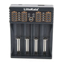LiitoKala Lii-402 4 Slot Battery Charger for AA/AAA 18650 18350 Ni-MH Li-ion Ew