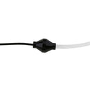 Anti-Radiation Mono Earphone Acoustic Air Tube Mic 3.5mm Headphone Black