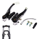 mountain bicycle bike cruiser linear pull v brake caliper set with brake pads LY