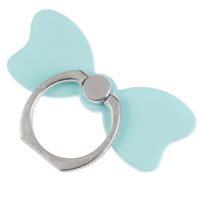 360 Degree Adjustable Finger Rings bow tie shape Phone Stand Holder Phone'Hol ES