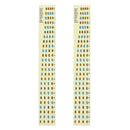 2Pcs Fretboard Fingerboard Note Label Fret Stickers for Guitar Bass