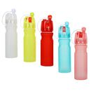 Modern Gym Water Container Cycling Sports Drink Water Bottle,White,20oz