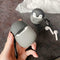 Cute Penguin Style Protective Case Silicone Cover with Carabiner for Airpods 1/2