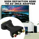 HDMI MALE TO 3 RCA FEMALE COMPOSITE AV AUDIO VIDEO ADAPTER CONVERTER