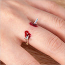 Adjustable Nails Halloween Creative Horrifying Finger Ring for Halloween Pa JR