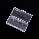 Portable mini plastic battery travels cases holder storage box for 26650 batt SE