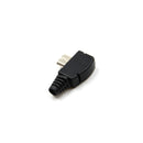 2pcs Angle Micro USB 5 P Port Male Plug Socket ConnectorME