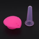 5Pcs/Set Silicone Face Cupping Cups Vacuum Cans Eye Back Massage+Cleansing B Cy
