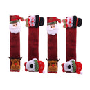 Fridge Handle Covers Door Handlebar Snowman Oven Refrigerator Christmas Decor